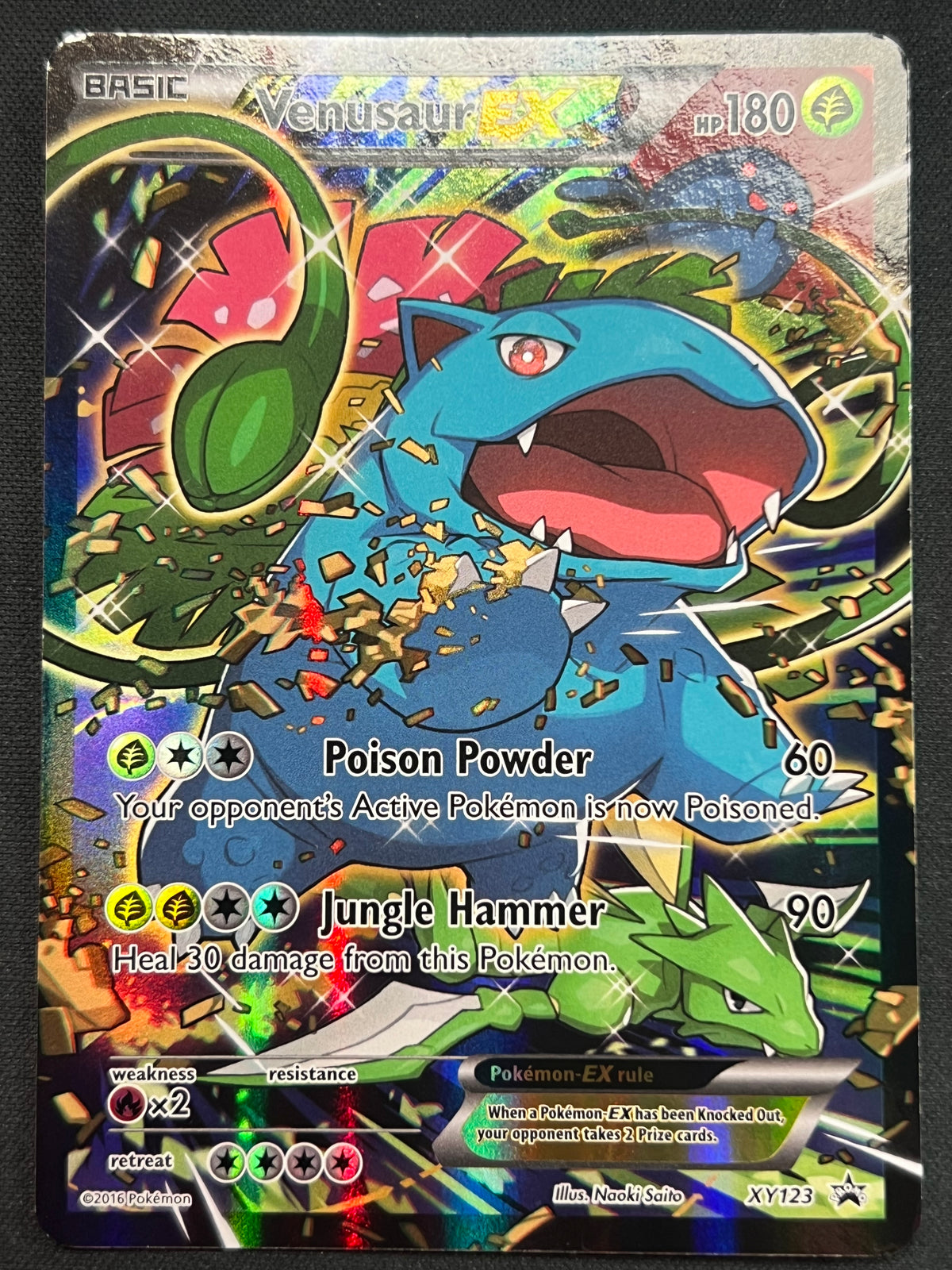 Venusaur EX - XY123 - XY Promos (PR) HP Pokemon