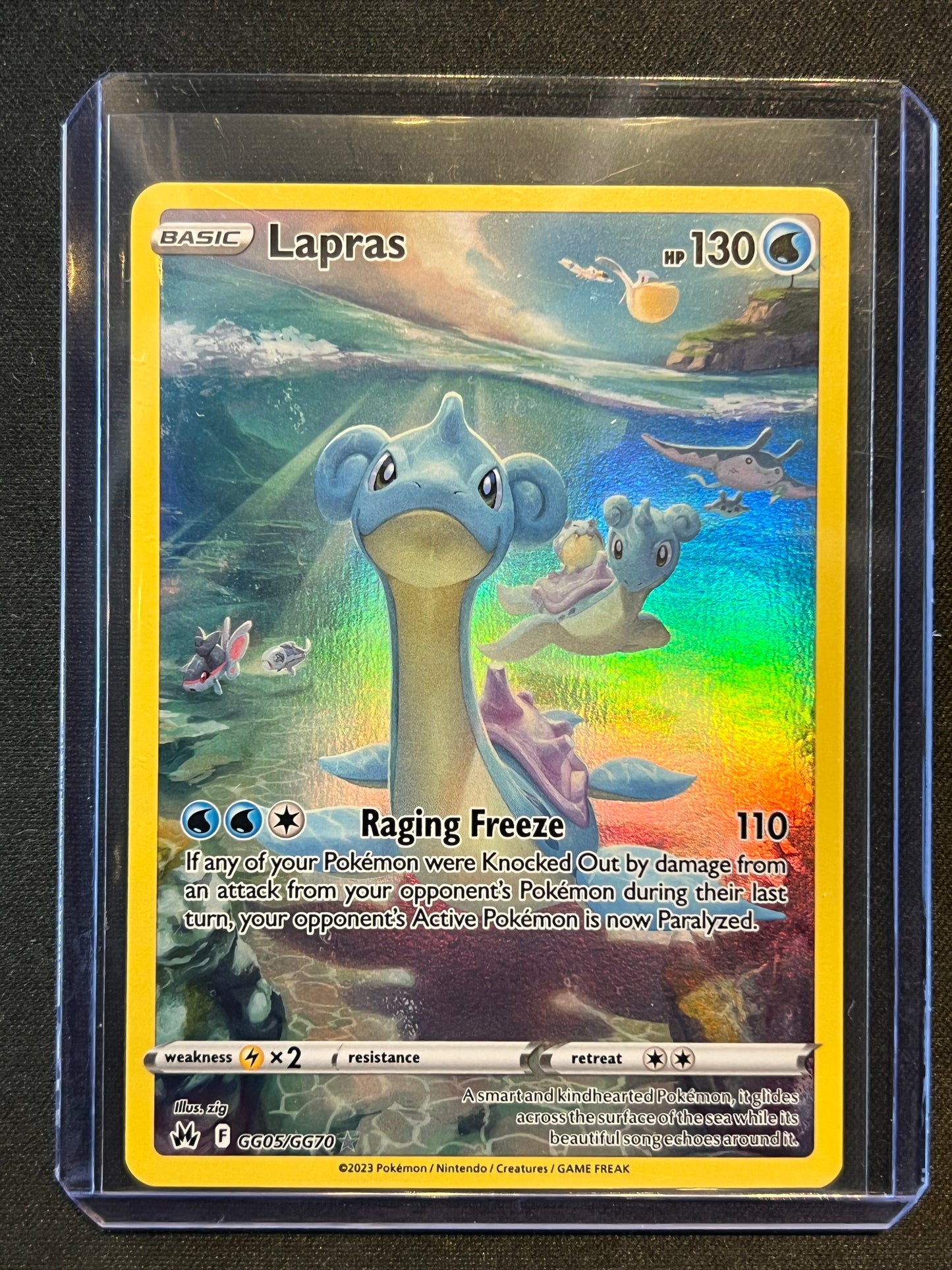 Lapras - SWSH: Crown Zenith: Galarian Gallery (CRZ:GG) Pokemon