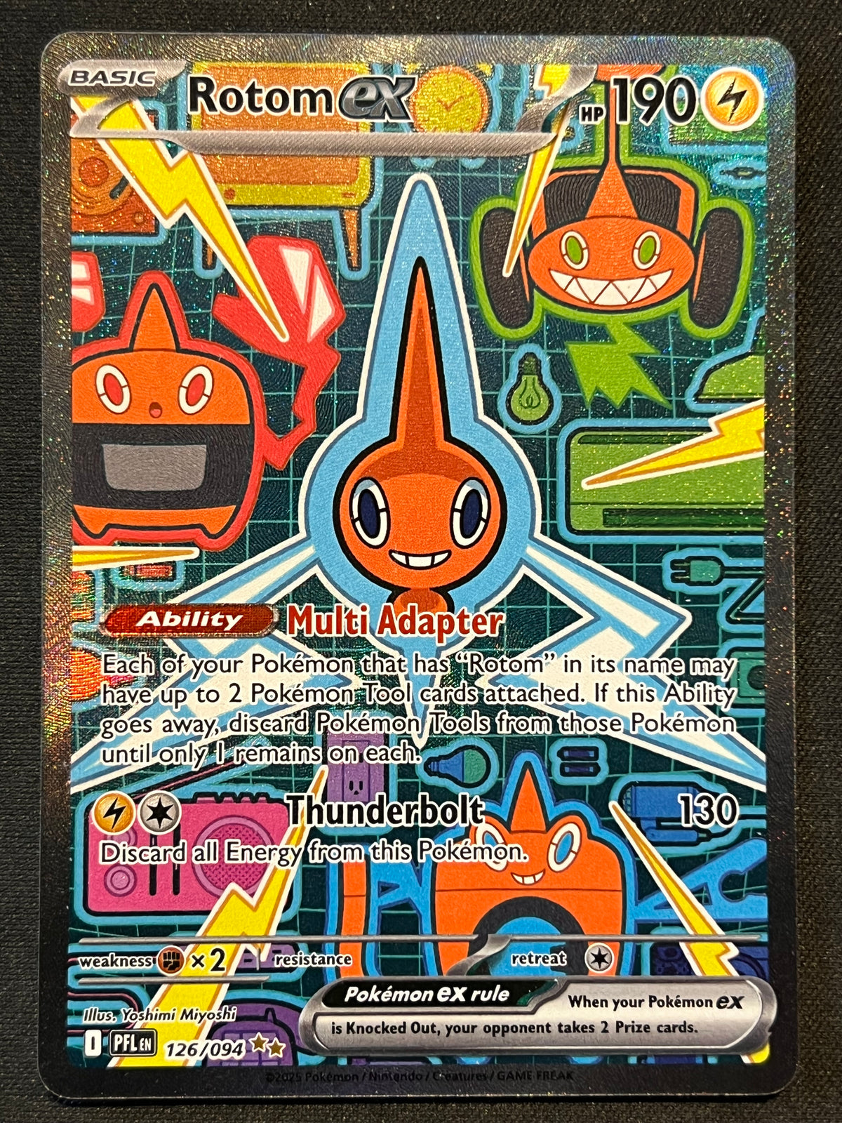 Rotom ex - 126/094 - ME02: Phantasmal Flames (PFL)