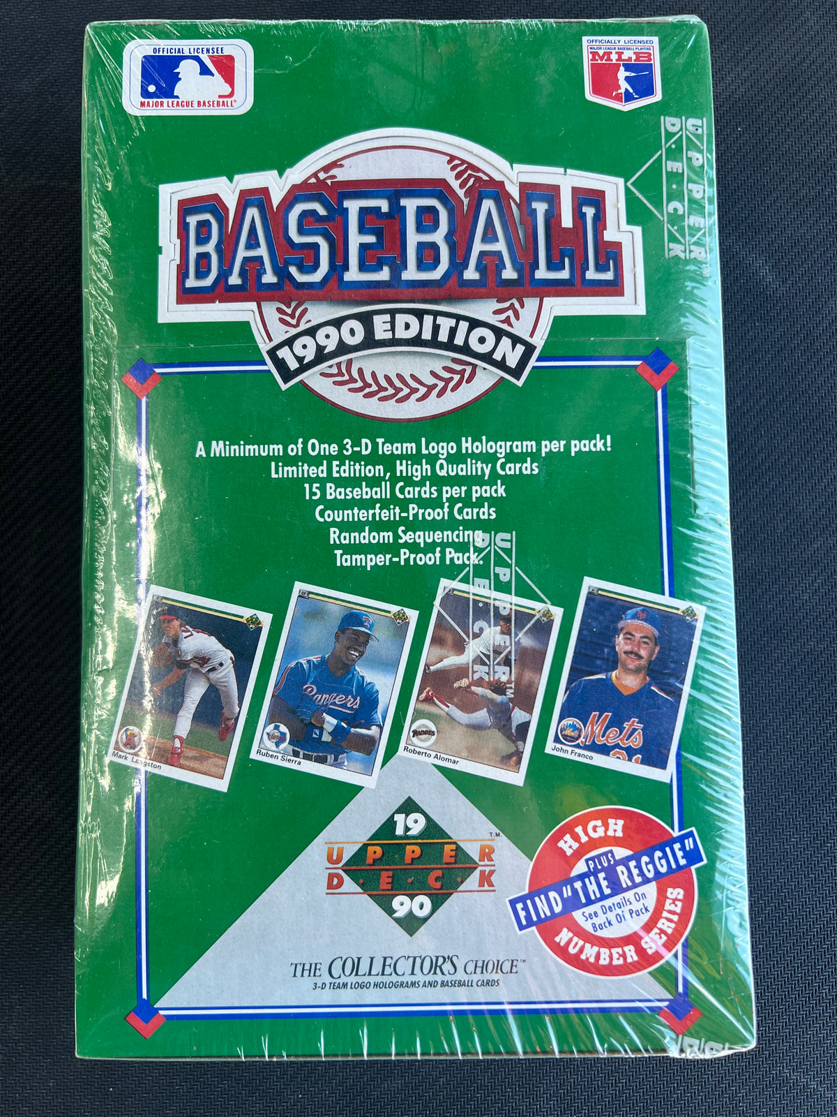 1990 Upper Deck Baseball Box Sealed