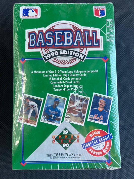 1990 Upper Deck Baseball Box Sealed