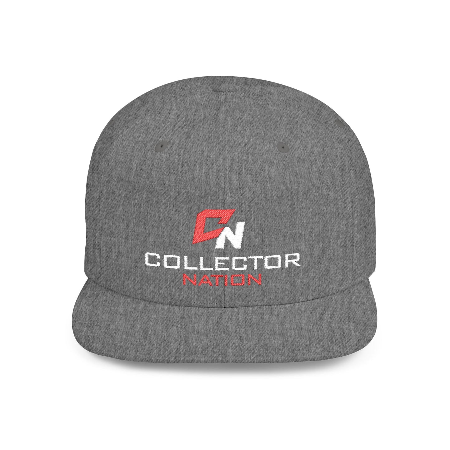 Collector Nation Camo Flat Bill Snapback Hat