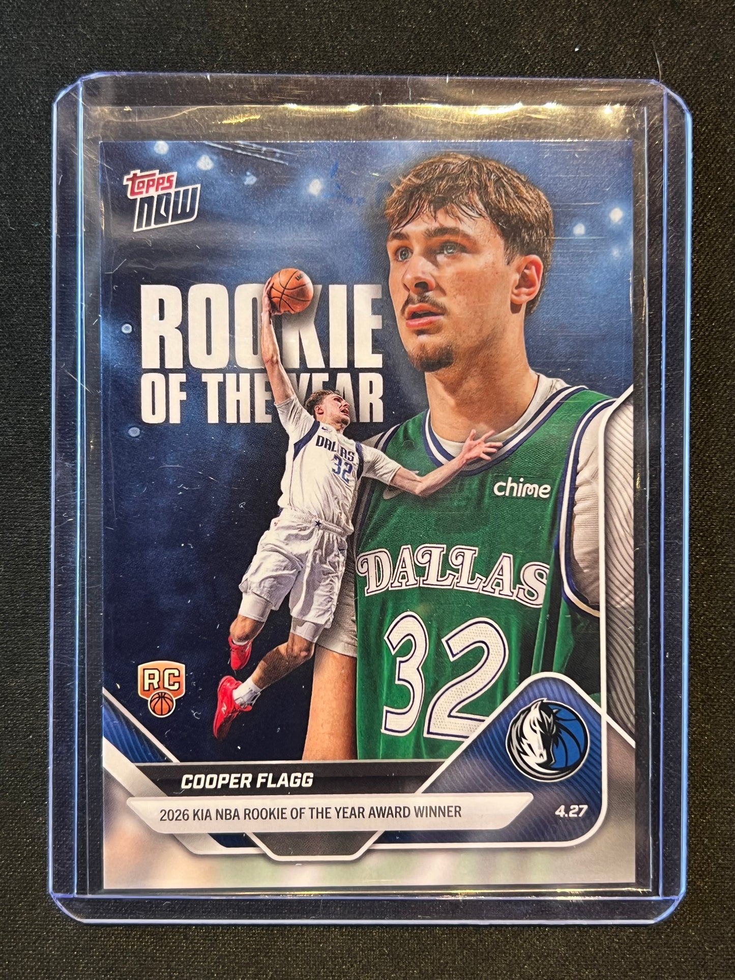 2025-26 Topps Now Rookie Cooper Flagg Rookie of the Year #28