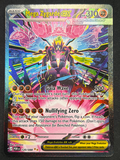 Mega Zygarde ex - 120/088 - ME03: Perfect Order (POR) Pokemon