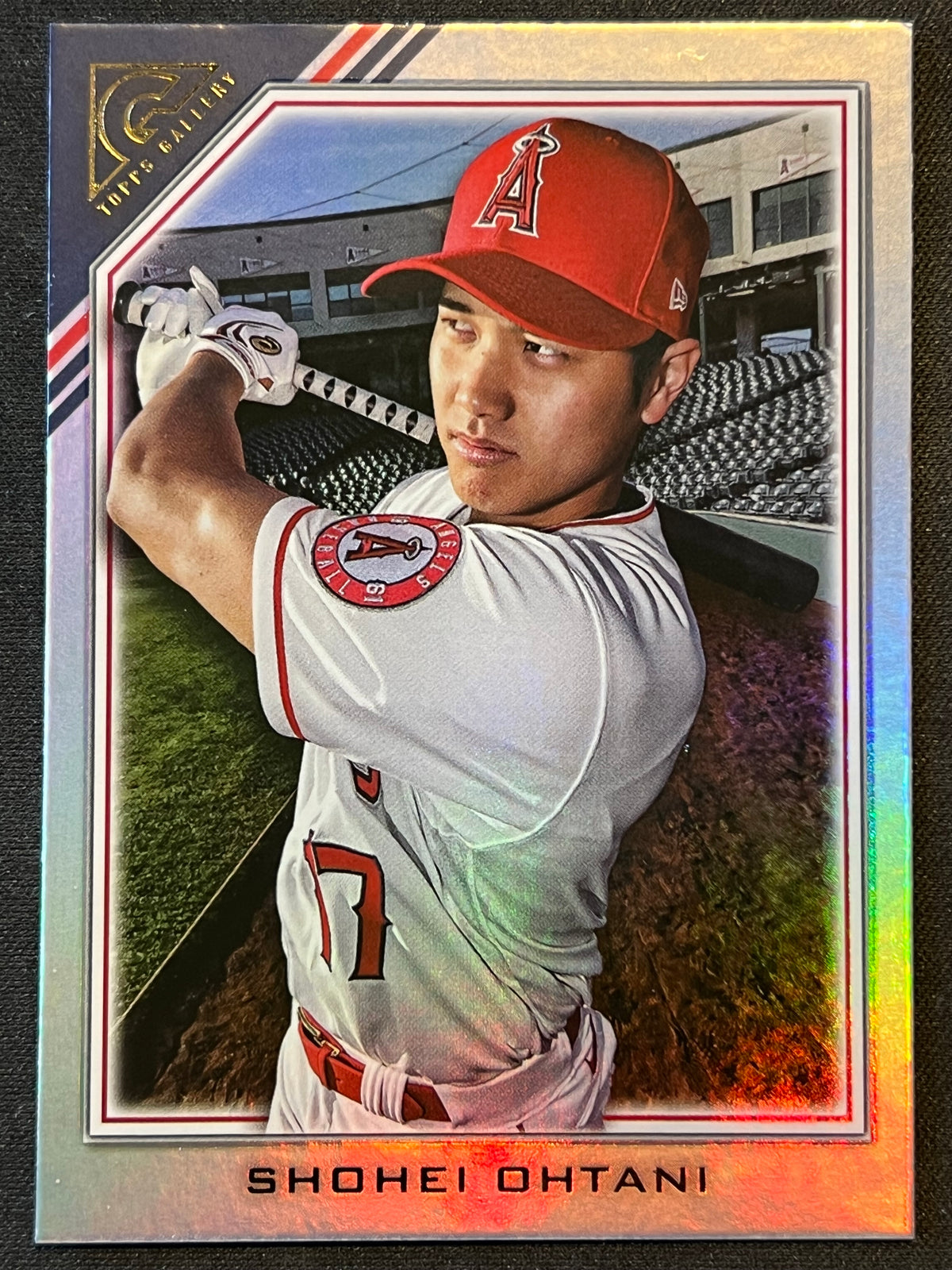 2022 Topps Gallery - Shohei Ohtani #190 Rainbow Foil