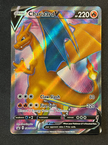 Charizard V - SWSH050 - SWSH: Sword & Shield Promo Cards (SWSD) Pokemon