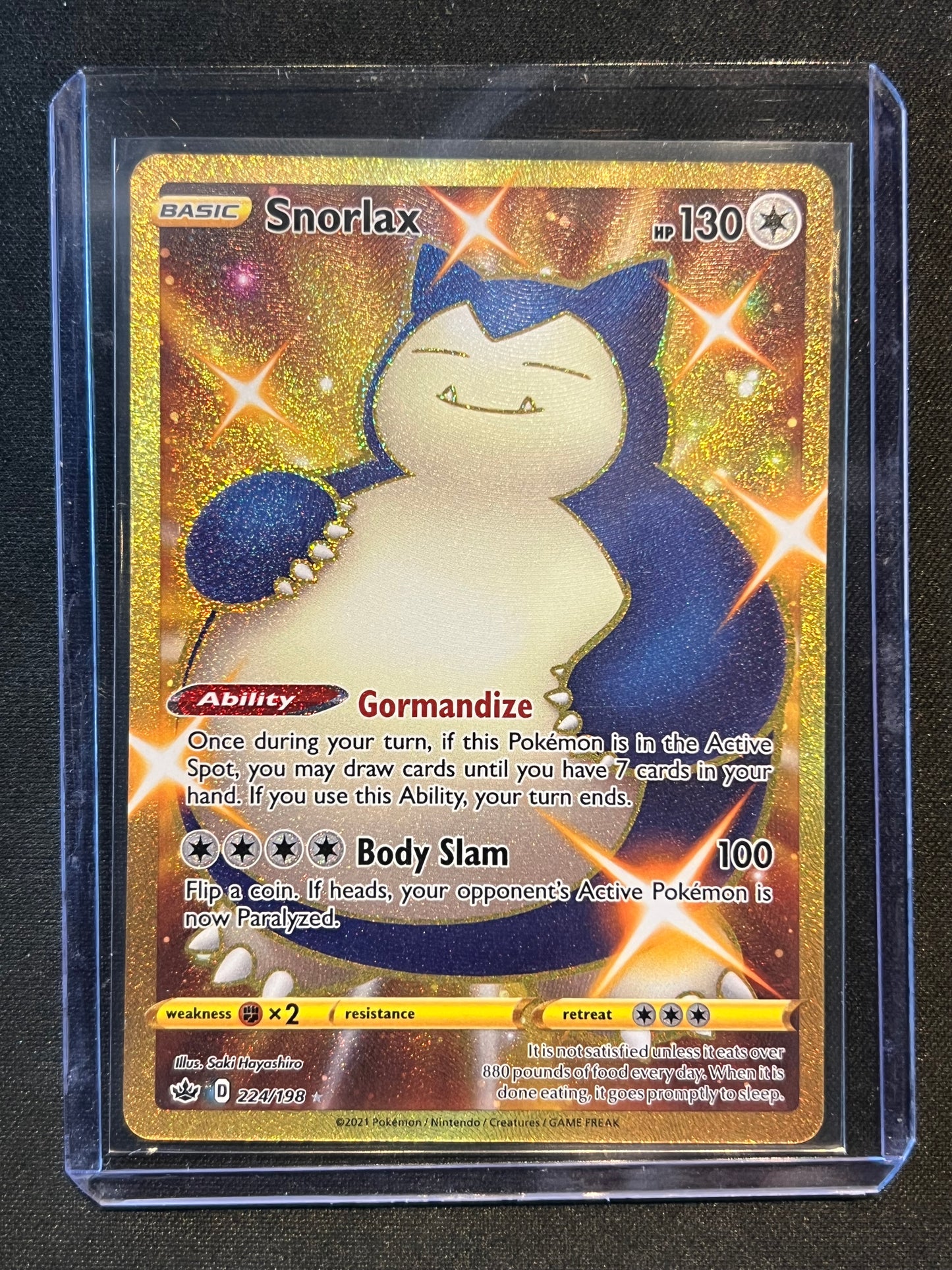 Snorlax (Secret) - SWSH06: Chilling Reign (SWSH06)