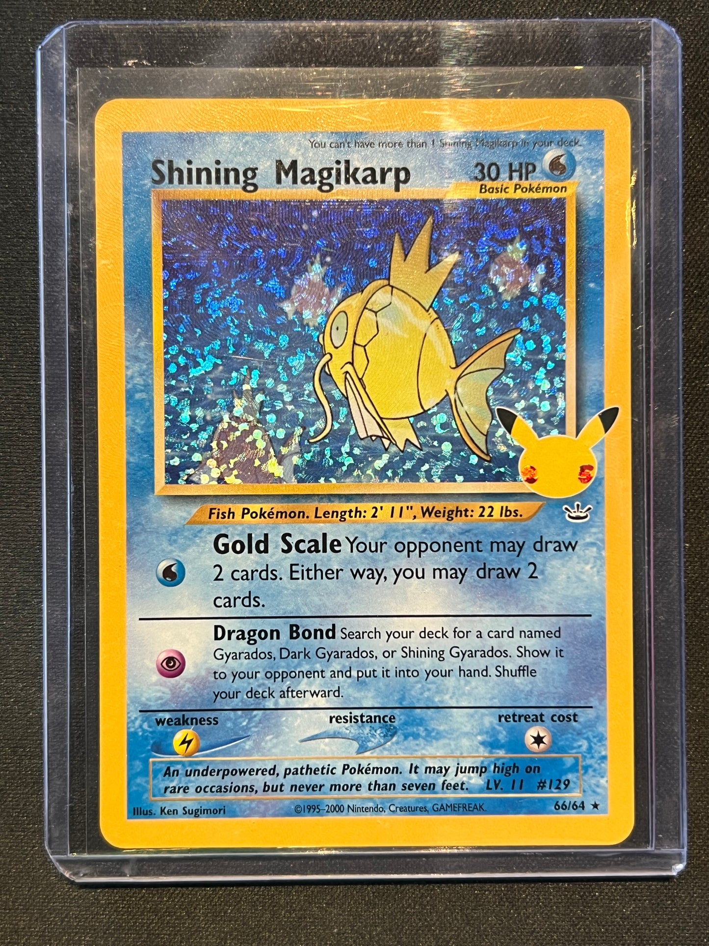 Shining Magikarp - Celebrations: Classic Collection (CCC) Pokemon