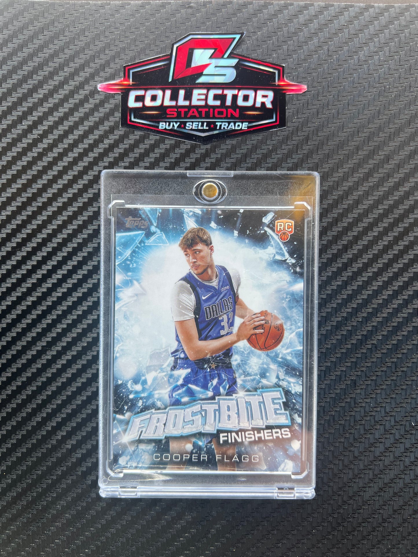2025 Topps Holiday Cooper Flagg Frostbite Finishers Rookie RC #FF-CF