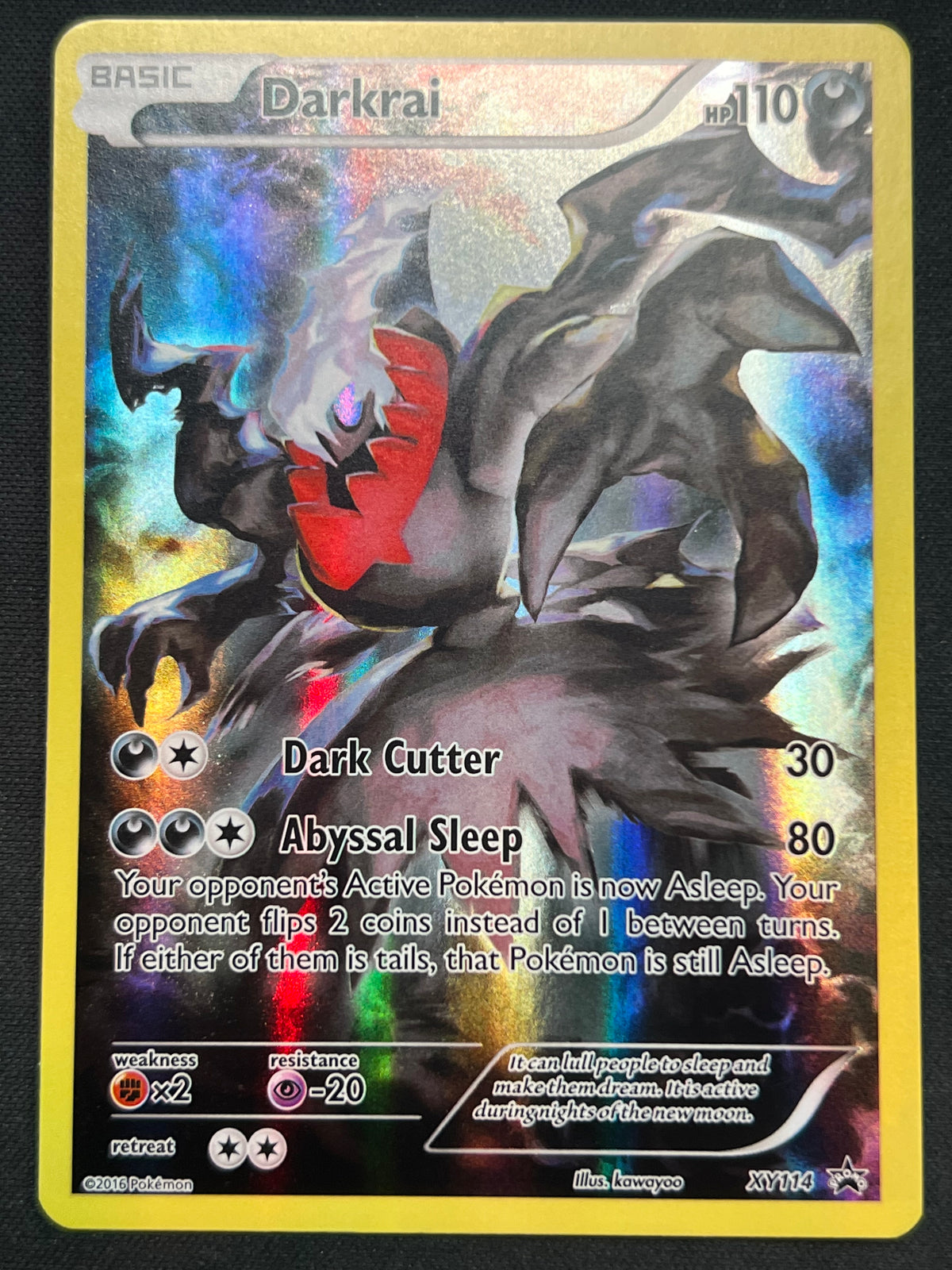 Darkrai - XY114 - XY Promos (PR) LP Pokemon