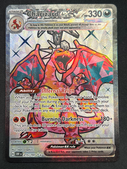 Charizard ex - 215/197 - SV03: Obsidian Flames (OBF) Pokemon