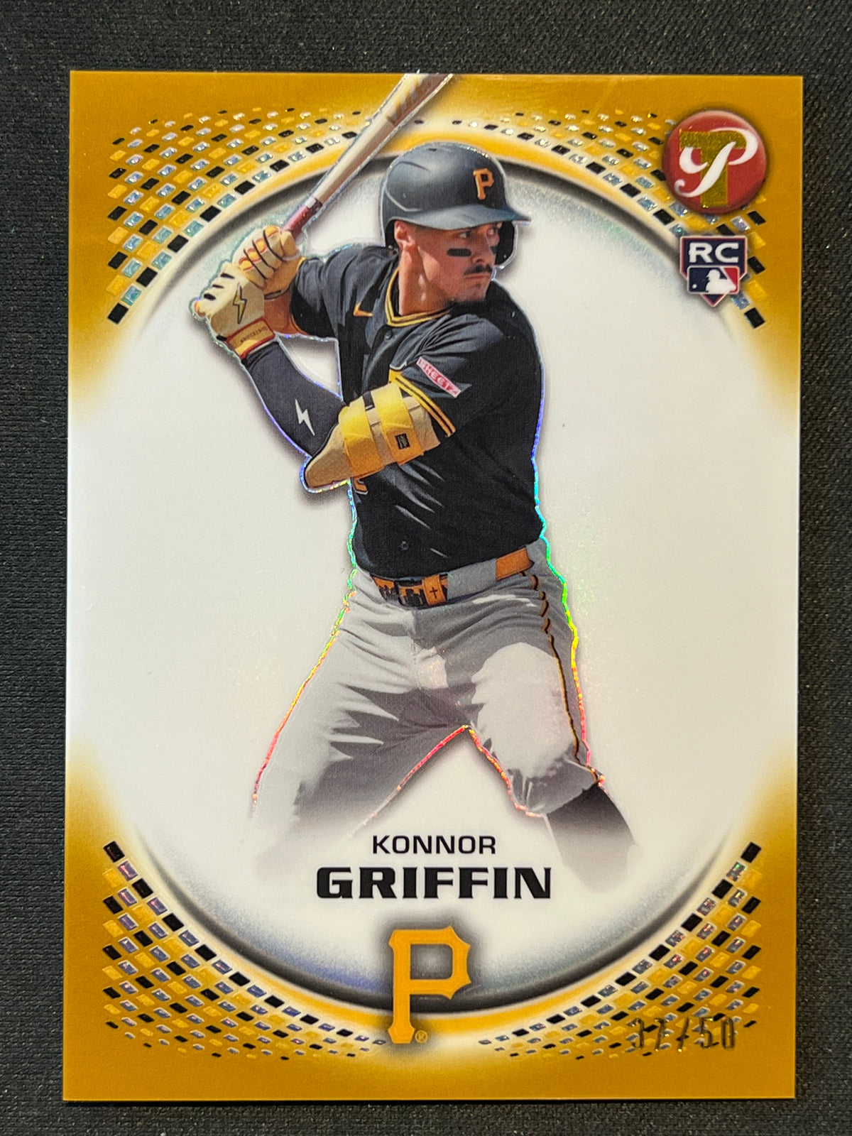 2026 Topps Pristine Konnor Griffin RC Pirates /50 Gold #11