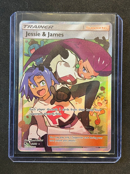 Jessie & James (Full Art) - Hidden Fates (HIF) Pokemon