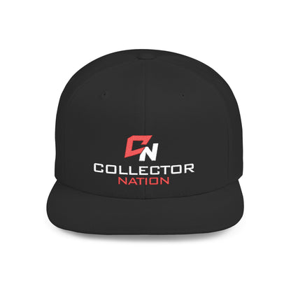 Collector Nation Camo Flat Bill Snapback Hat
