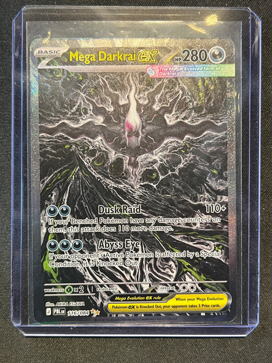 Mega Darkrai ex - 116/084 - ME05: Pitch Black (PBL) Pokemon
