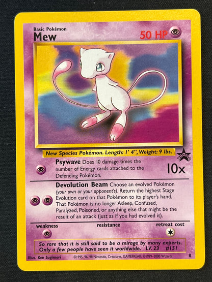 Mew (8) - WoTC Promo (PR) LP Pokemon