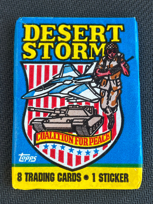 1991 Topps Desert Storm Pack