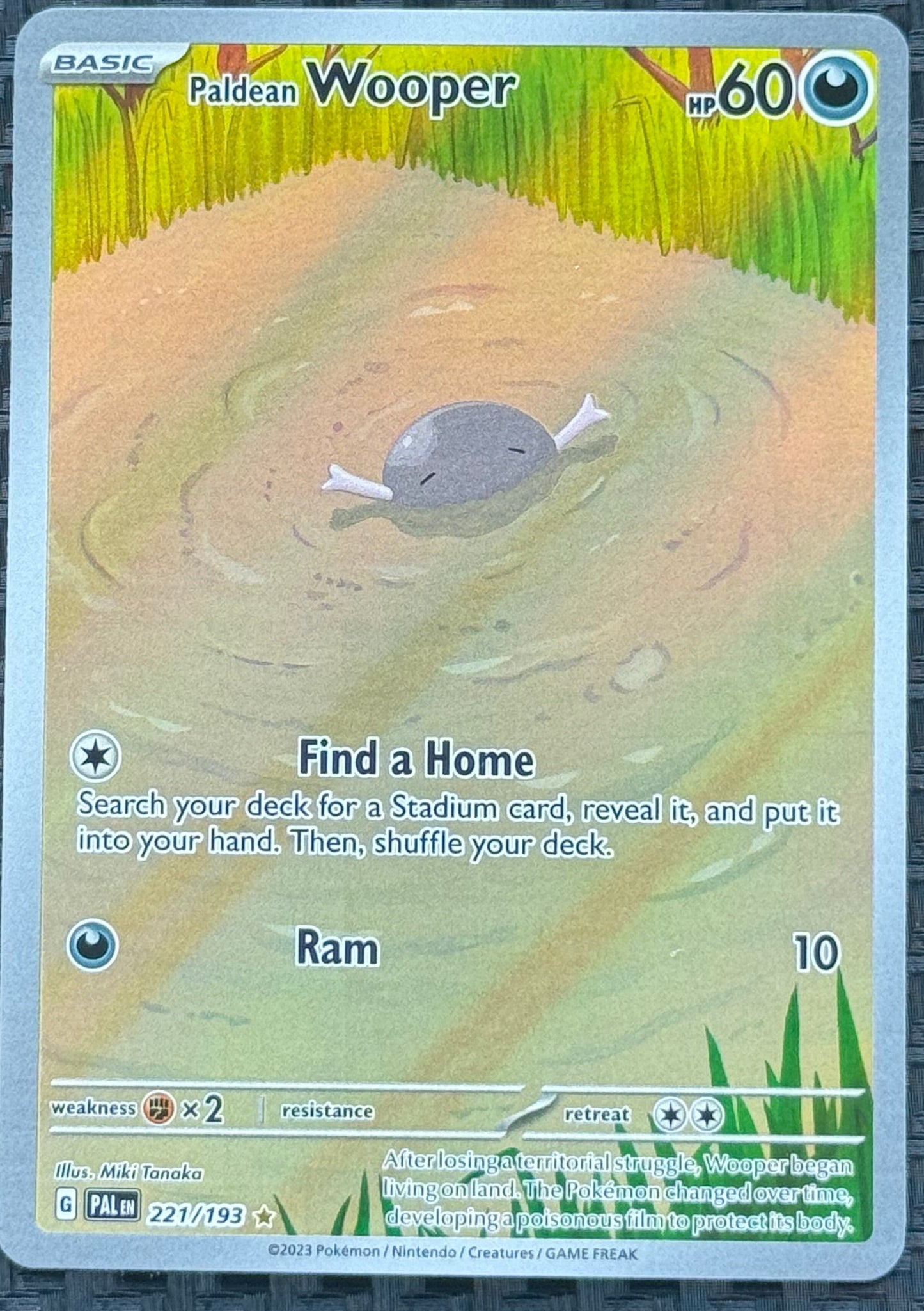 Paldean Wooper - 221/193 - SV02: Paldea Evolved (PAL)