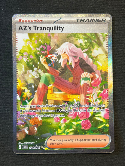 AZ's Tranquility - 120/086 - ME04: Chaos Rising (CRI) Pokemon