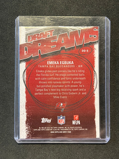 Topps Chrome Signature Series Draft Dreams Emeka Egbuka Case Hit #DD-5