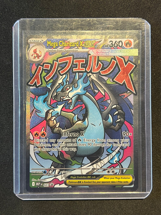 Pokemon Mega Charizard X ex - 023 - ME: Mega Evolution Promo (MEP)