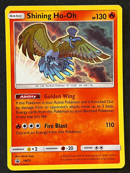 Shining Ho-Oh - SM70 - SM Promos (SMP) LP Pokemon