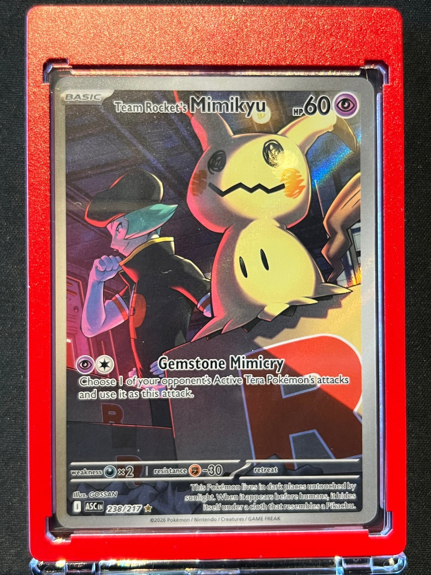 Team Rocket's Mimikyu - 238/217 - ME: Ascended Heroes (ASC)