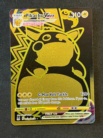 Pikachu VMAX (Secret) - SWSH11: Lost Origin Trainer Gallery (SWSH11: TG) Pokemon