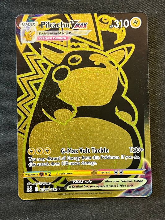 Pikachu VMAX (Secret) - SWSH11: Lost Origin Trainer Gallery (SWSH11: TG) Pokemon