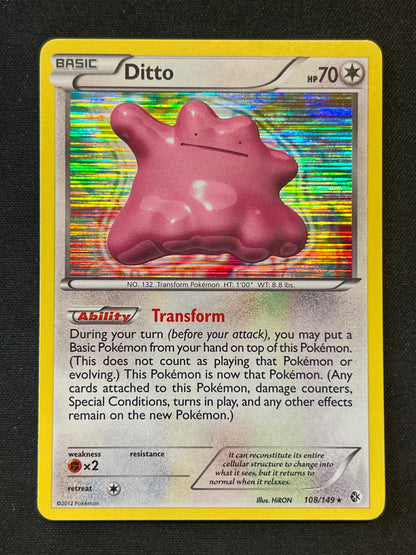 Ditto - Boundaries Crossed (BCR) LP Pokemon