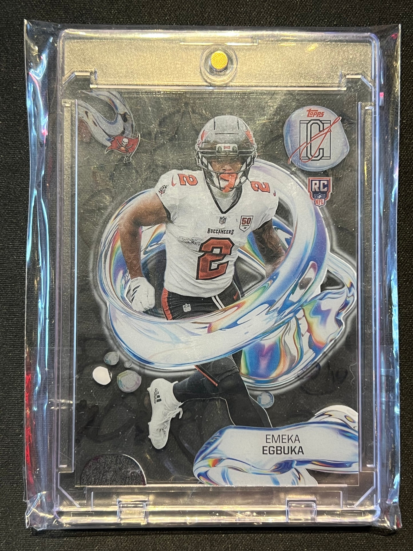 2025 Topps Signature Class Emeka Egbuka Fluidity SSP #FL-16 RC