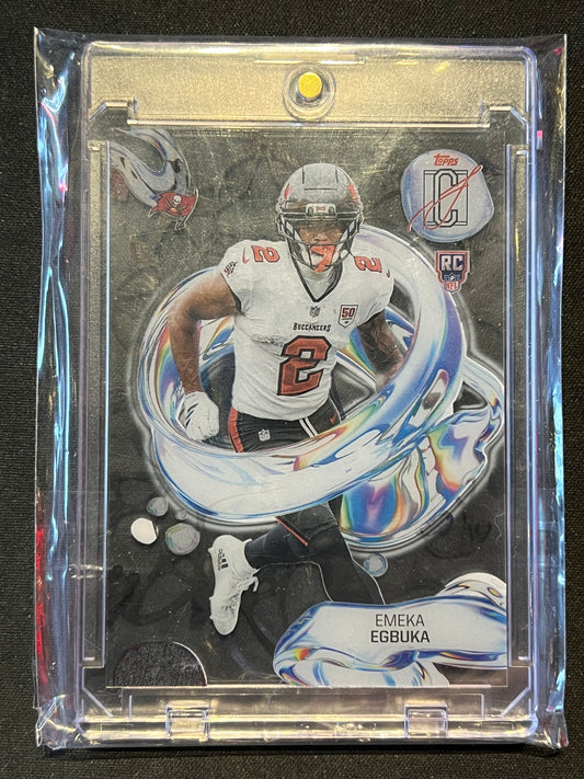 2025 Topps Signature Class Emeka Egbuka Fluidity SSP #FL-16 RC