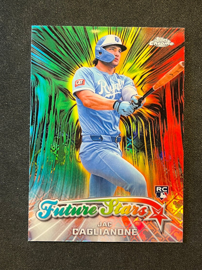 2026 Topps Chrome Logofractor- Jac Caglianone Rookie Future Stars #FS-7 (RC)