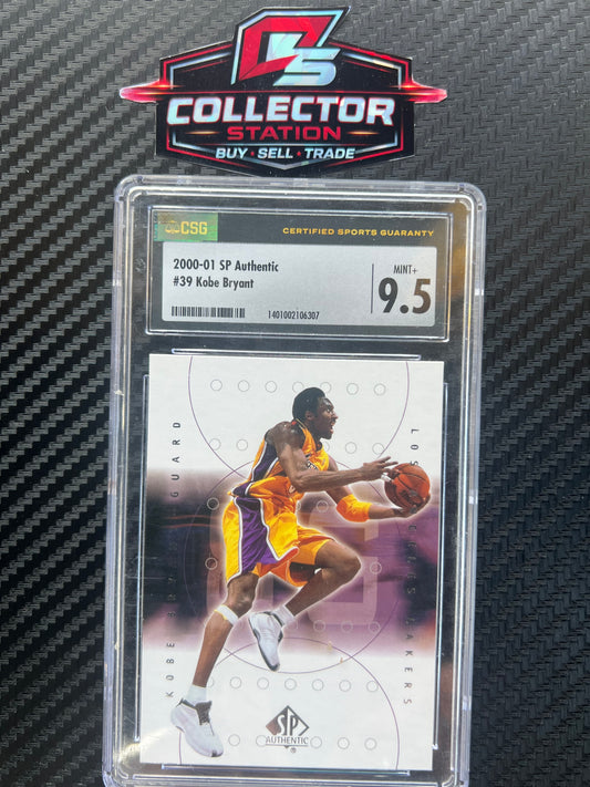 2000-01 SP Authentic Kobe Bryant #39