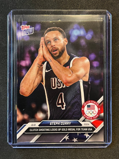 2024 Topps Now Olympic/Paralympic Games #27 Steph Curry
