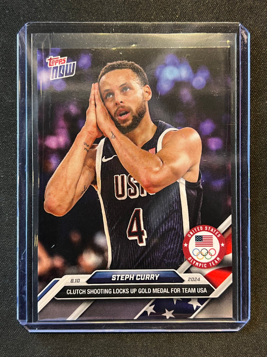 2024 Topps Now Olympic/Paralympic Games #27 Steph Curry
