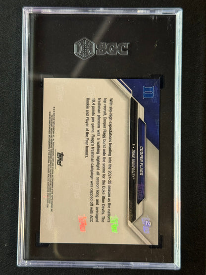 2024-25 Bowman U Now Cooper Flagg SGC 10