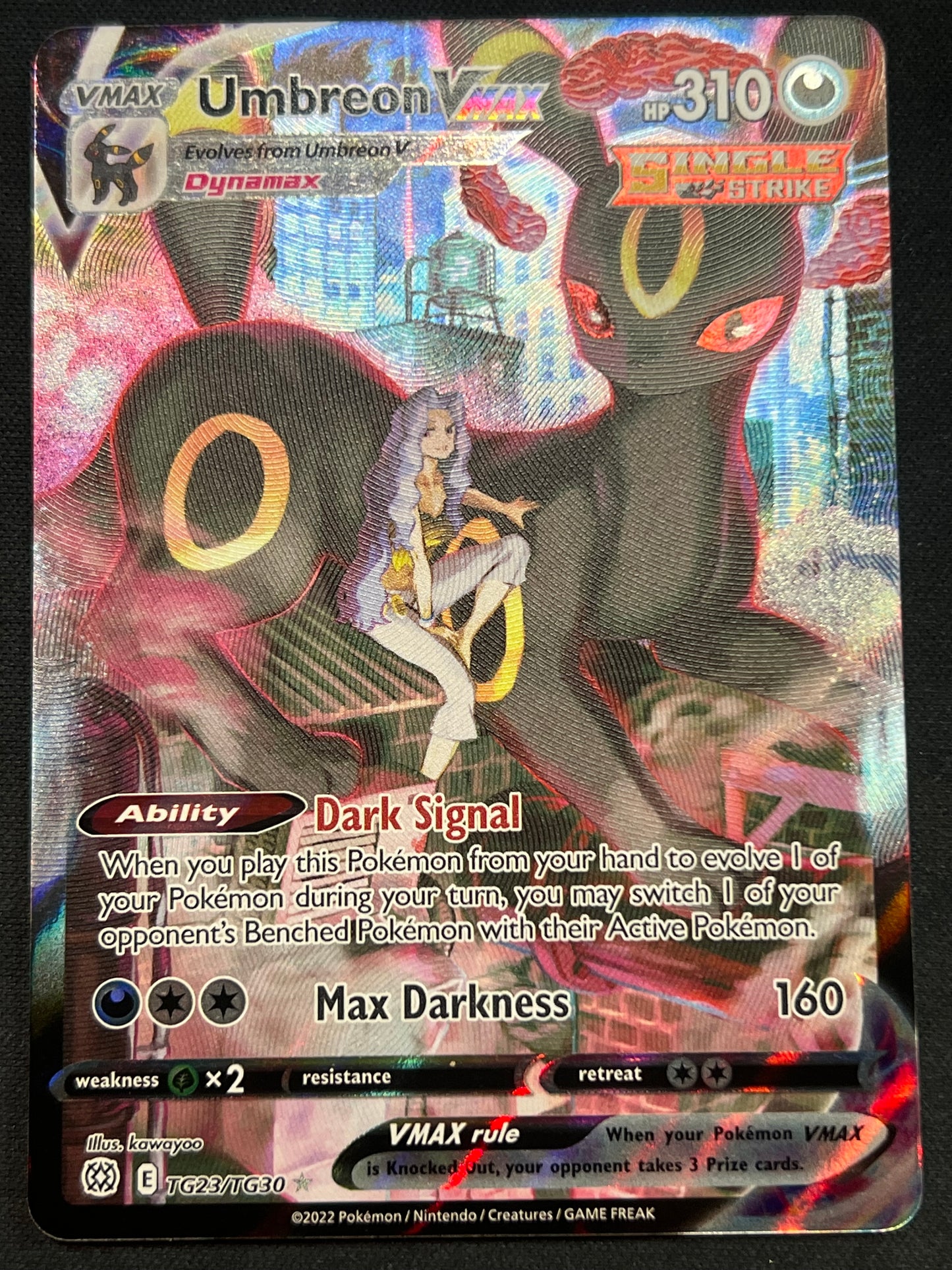Umbreon VMAX - SWSH09: Brilliant Stars Trainer Gallery (SWSH09:TG) NM Pokemon