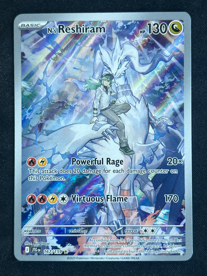N's Reshiram - 167/159 - SV09: Journey Together (JTG) NM Pokemon