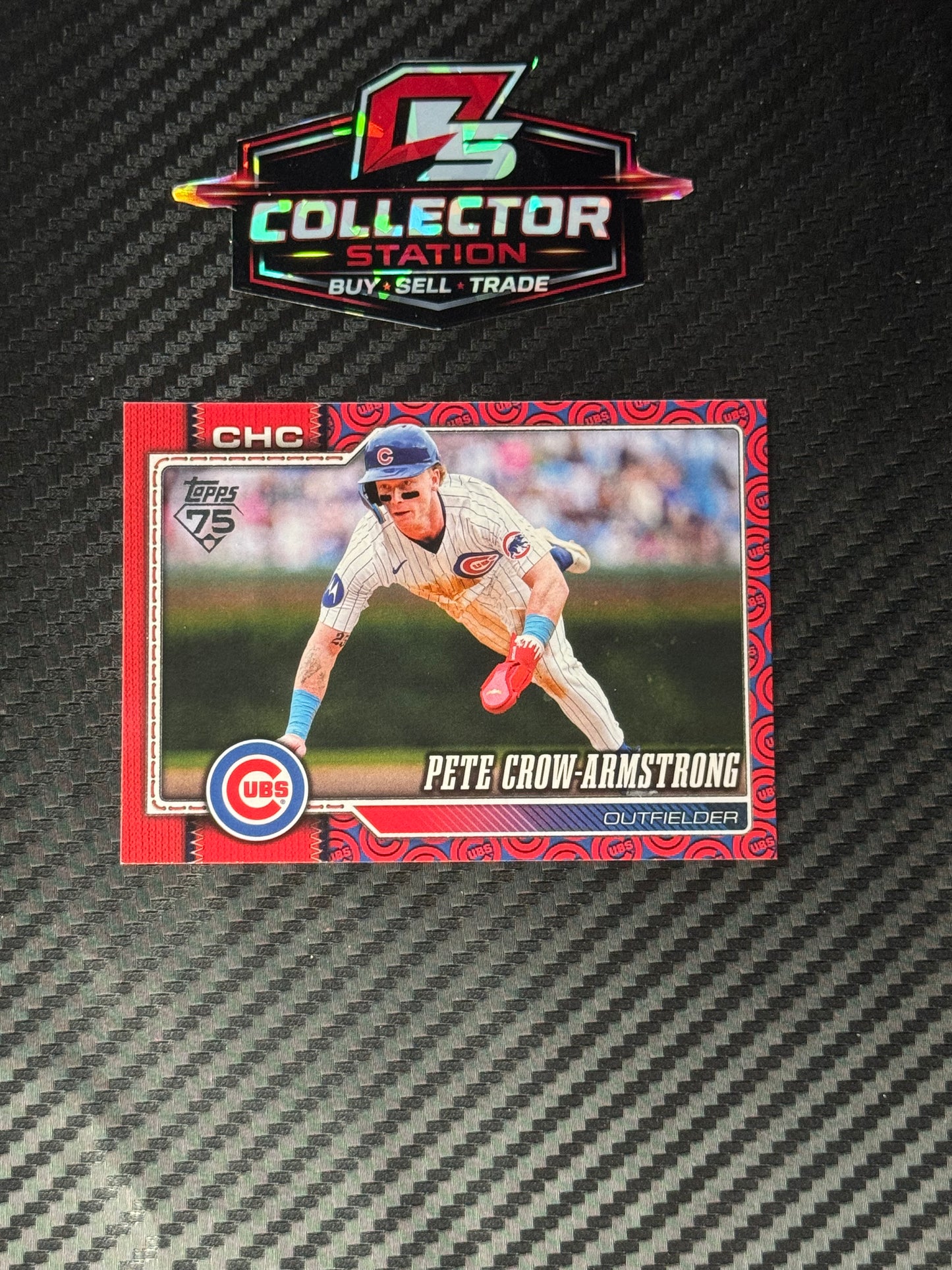 2026 Topps Pete Crow-Armstrong Team Border Variation #196