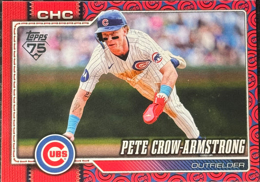 2026 Topps Pete Crow-Armstrong Team Border Variation #196