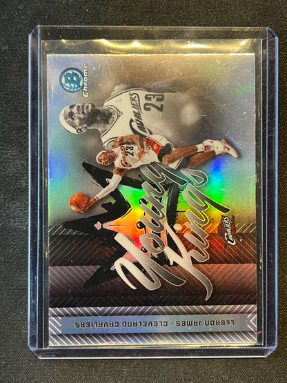 2025-26 Bowman Chrome Basketball LeBron James Young Kings #YK-5 Refractor Cavs