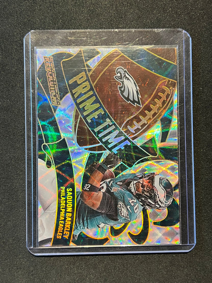 2025 Panini Revolution Saquon Barkley Prime Time SSP #6