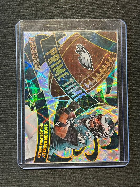 2025 Panini Revolution Saquon Barkley Prime Time SSP #6