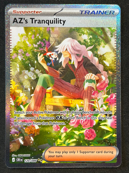 AZ's Tranquility - 120/086 - ME04: Chaos Rising (CRI) NM Pokemon