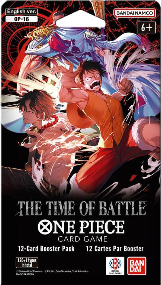 One Piece: The Time of Battle Sleeved Booster Pack - The Time of Battle (OP16)