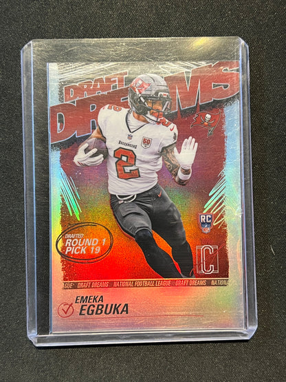 Topps Chrome Signature Series Draft Dreams Emeka Egbuka Case Hit #DD-5