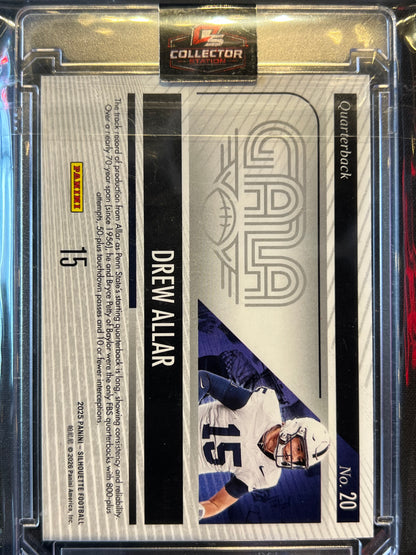 2025 Panini Silhouette GALA Drew Allar  Penn State RC 6/8 #20 Steelers
