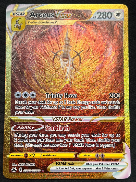Arceus VSTAR (Secret) - SWSH: Crown Zenith: Galarian Gallery (CRZ:GG) Pokemon