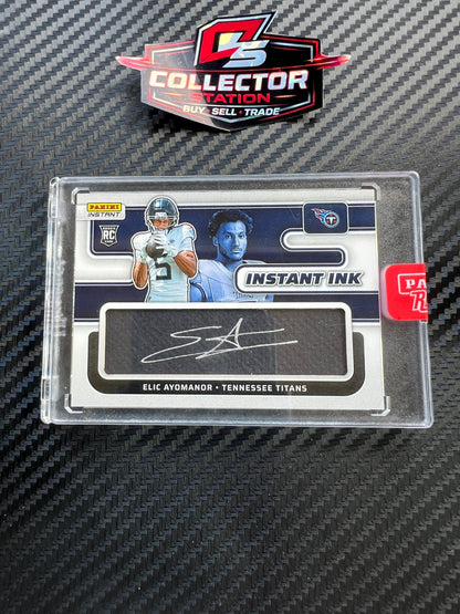 Panini 2025 Instant Ink Elic Ayomanor Auto /25 #INK-5